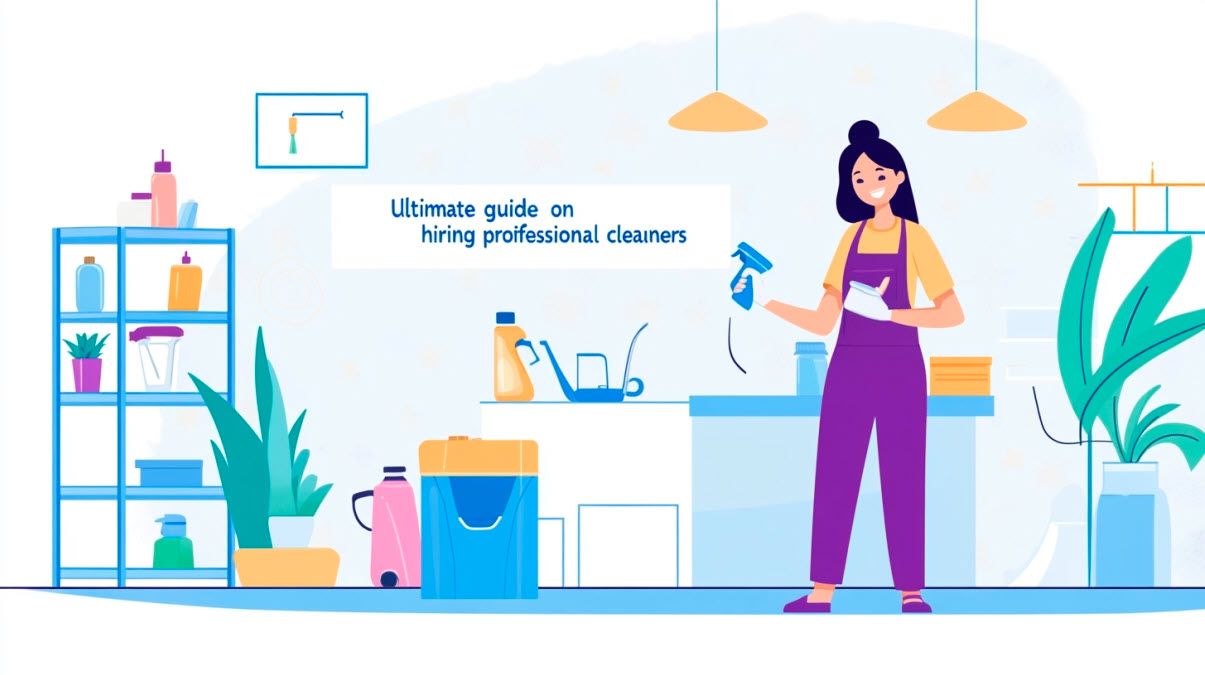 ultimate guide on hiring professional cleaners