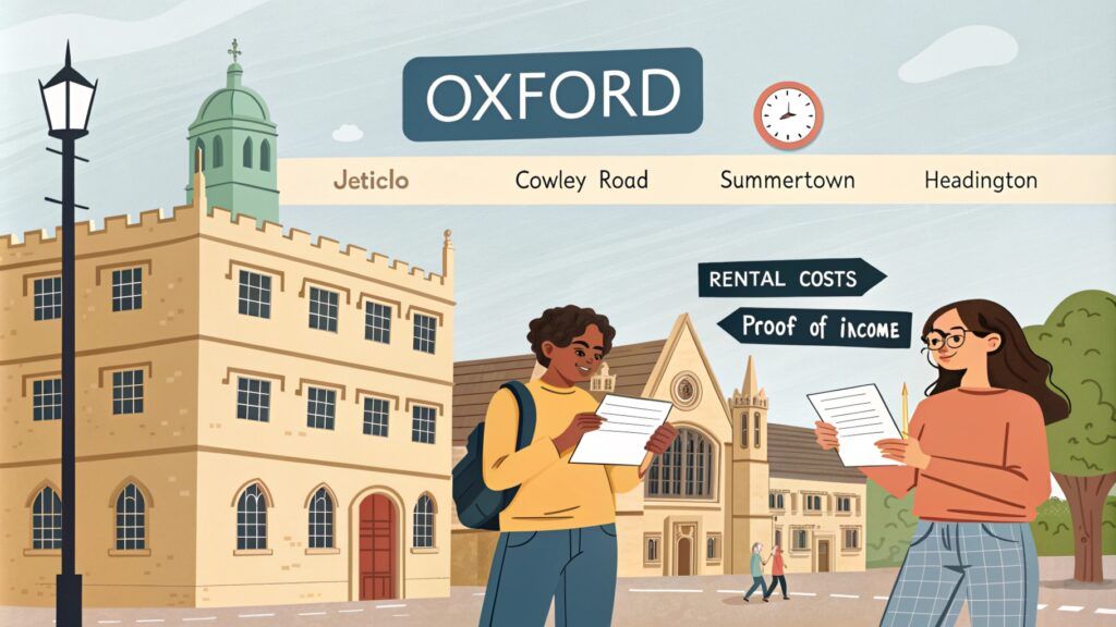 oxford rental guide illustration